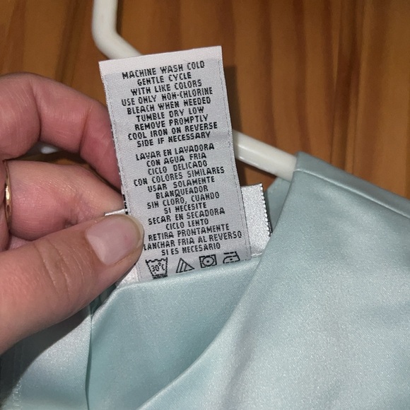 Youngland Light Teal and Pink Summer Dress [Size 6] - Picture 9 of 15